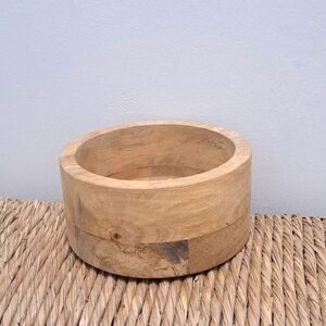 Wooden jewelry bowl